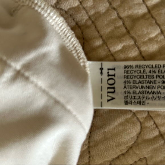 Vuori Cream Wide-Leg Drawstring Pants - Picture 2 of 11